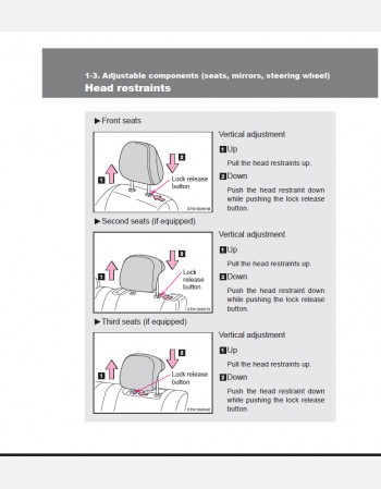 toyota verso 2016-2017 owners manual rhd& lhd